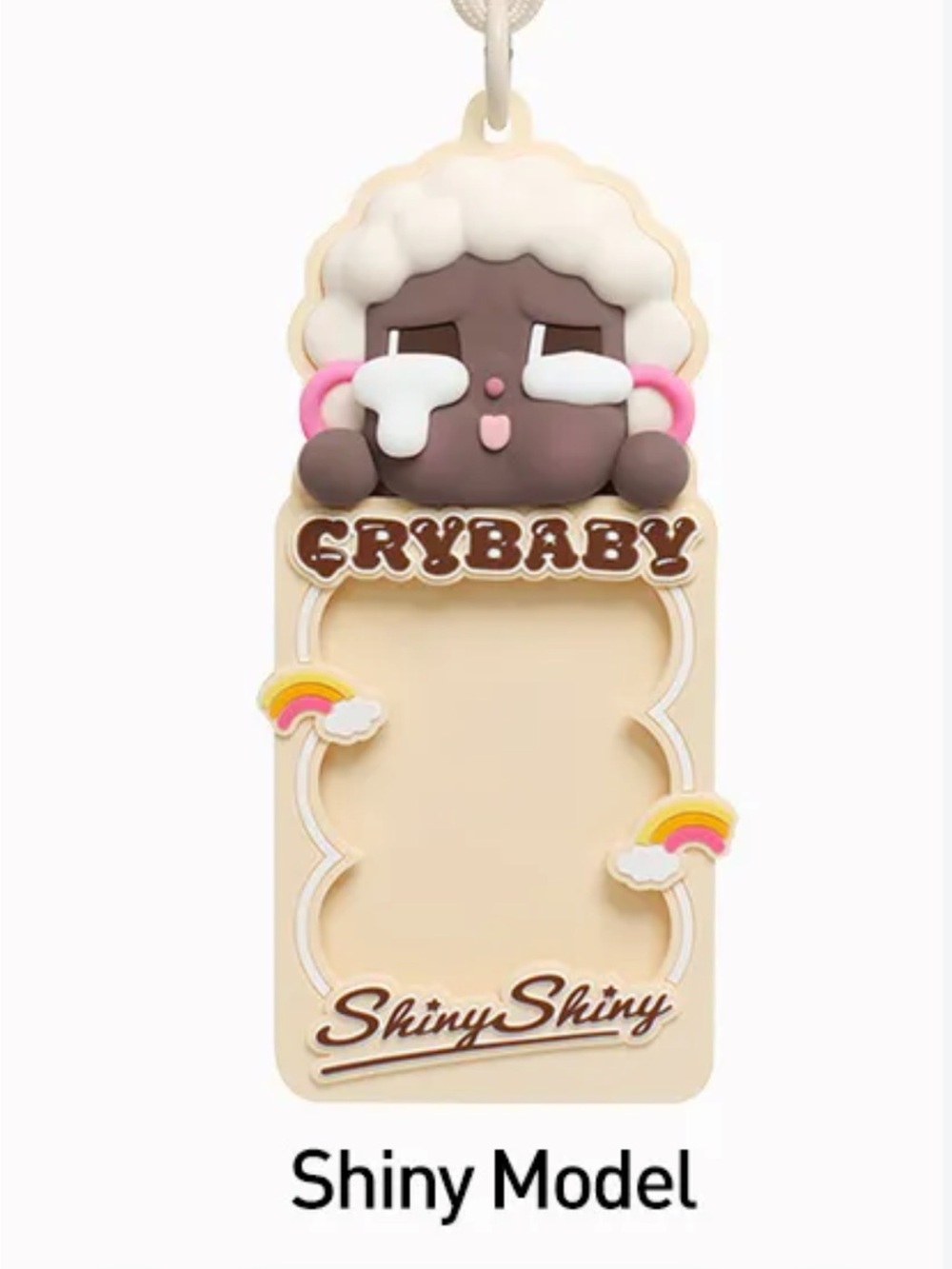 Cry baby Shiny Shiny card holder keychain